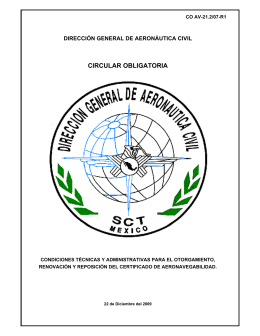 circular obligatoria - Secretaría de Comunicaciones y Transportes