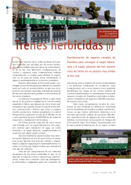 Trenes herbicidas (I) - Vialibre