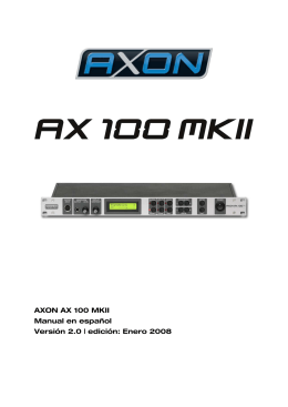 AXON AX 100 MKII V. 2.0 (Español)