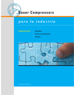 para la industria Sauer Compressors