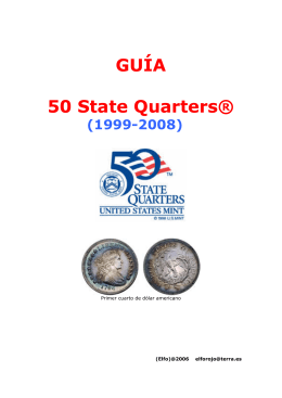 GUÍA 50 State Quarters® - Mis Colecciones (Monedas, Billetes y