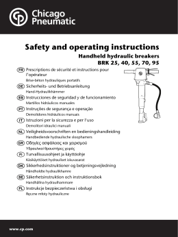 Safety and operating instructions