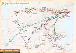 MÁS INFORMACIÓN EN: - Transport de Cantabria