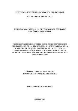Tesis Final - Repositorio PUCE - Pontificia Universidad Católica del