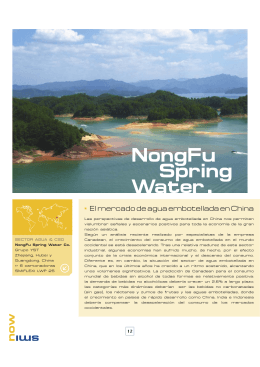 nongfu spring water - china