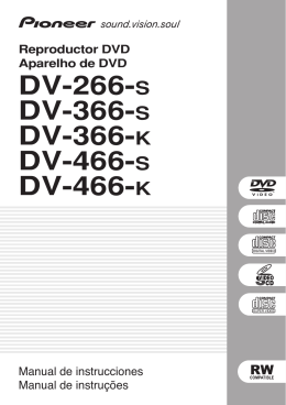 DV-266-S DV-366-S DV-366-K DV-466-S DV-466-K