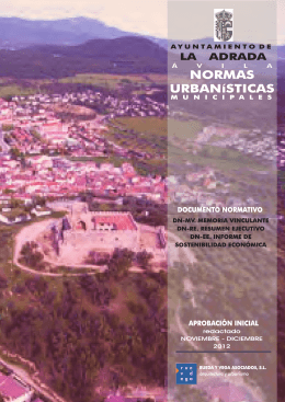 NORMAS URBANíSTICAS - Diputación de Ávila