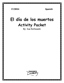 Activity Packet