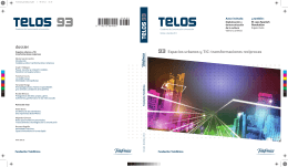 Fundación Telefónica - Revista Telos_93