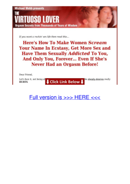 Document The Virtuos Lover - How to Give Women the Most Intense