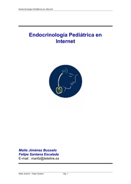 Endocrinología Pediátrica en Internet