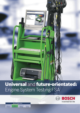 Universal and future-orientated: Engine System Testing FSA