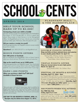 HELP YOUR SCHOOL EARN UP TO $3,000!