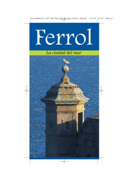 Miniguía de Turismo - Semana Santa de Ferrol