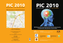 PIC 2010-definitivo.indd - Sociedad de Anestesiología de Chile