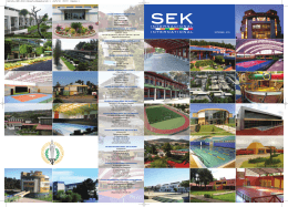 Revista SEK 2010 1 - Institución Internacional SEK