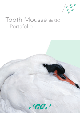 Tooth Mousse de GC. Portafolio