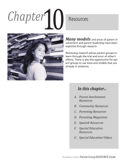 Chapter 10.indd - Providence School Department