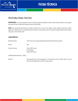 bajar fichas en version pdf - Pinturas Ecocordi