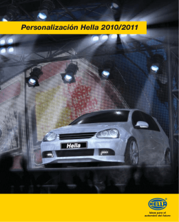 Personalización Hella 2010/2011