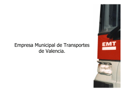 Empresa Municipal de Transportes de Valencia.