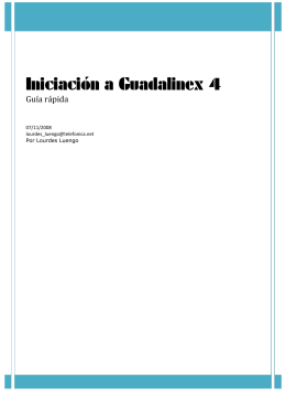 manual GUADALINEX V4 - Materiales TIC de Lourdes Luengo