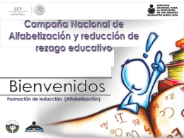 Diapositiva 1 - INEA Delegación Nuevo León