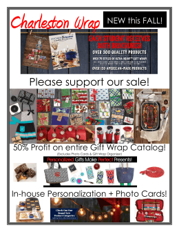 Please support our sale! - Meadow Heights Elementary School PTA