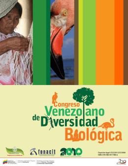 Libro de Resúmenes del I Congreso Venezolano de Diversidad