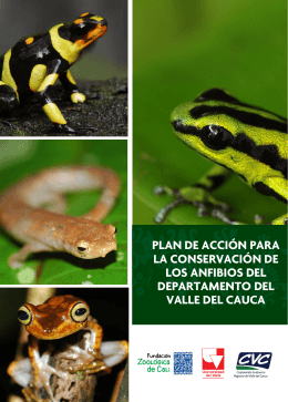 Plan de Acción para la Conservación de los Anfibios del