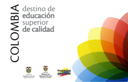 COLOMBIA - Ministerio de Educación Nacional