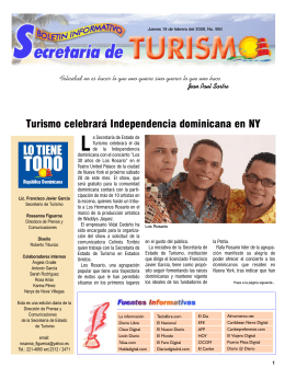 Boletín Informativo 19/02/2009
