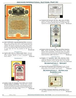 African American Archives International Auctions, Part XV