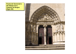 Puerta del Sarmental o del Obispo de la Catedral de Burgos (Siglo