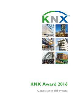 KNX Award 2016 - KNX Association