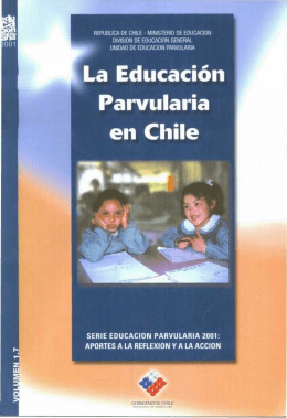 La Educación Parvularia en Chile