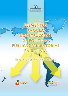Aproximaciones a políticas públicas migratorias en Bolivia