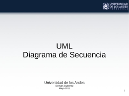 UML Diagrama de Secuencia
