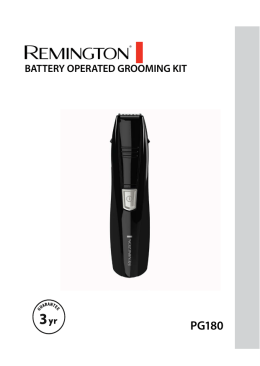 BATTERY OPERATED GROOMING KIT