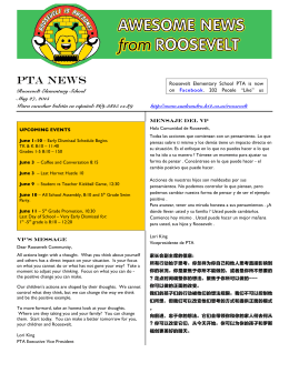 Newsletter - San Leandro Unified School District