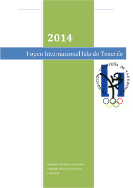 I open Internacional Isla de Tenerife