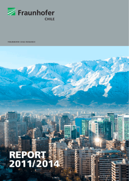 REPORT 2011/2014 - Fraunhofer Chile Research
