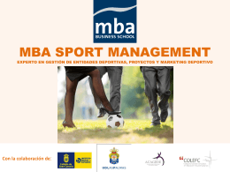 MBA SPORT MANAGEMENT - MBA Business School