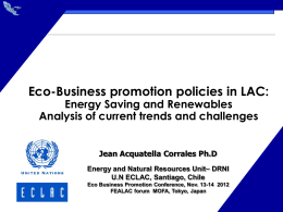ECLAC (Economic Commission for Latin America and the Caribbean)