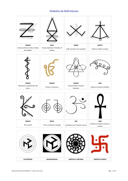 Simbolos Karuna - Escuela de Reiki Unificado