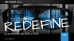 La evolución del RPO y RTO