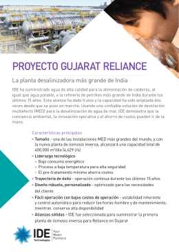 Proyecto Reliance India