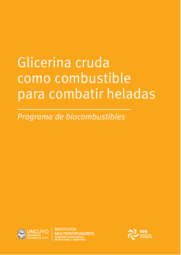 folleto glicerina copy - Universidad Nacional de Cuyo