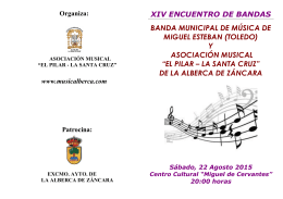 y asociación musical - Banda de Música El Pilar La Santa Cruz