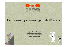 Panorama Epidemiológico de México